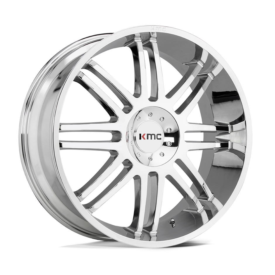 KMC Wheels KM714 Regulator 22x9.5 Chrome 30mm ET 100.3mm CB 6x135/6x139.7