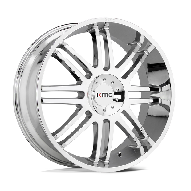 KMC Wheels KM714 Regulator 22x9.5 Chrome 30mm ET 100.3mm CB 6x135/6x139.7