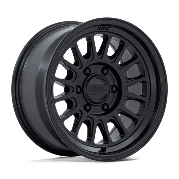 KMC Wheels KM733 Impact FFT 17x8.5 Matte Black 25mm ET 84.1mm CB 6x130