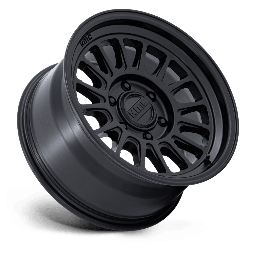 KMC Wheels KM733 Impact FFT 17x8.5 Matte Black 25mm ET 84.1mm CB 6x130