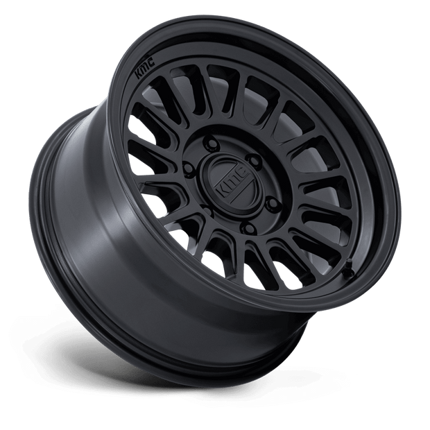 KMC Wheels KM733 Impact FFT 17x8.5 Matte Black 25mm ET 84.1mm CB 6x130