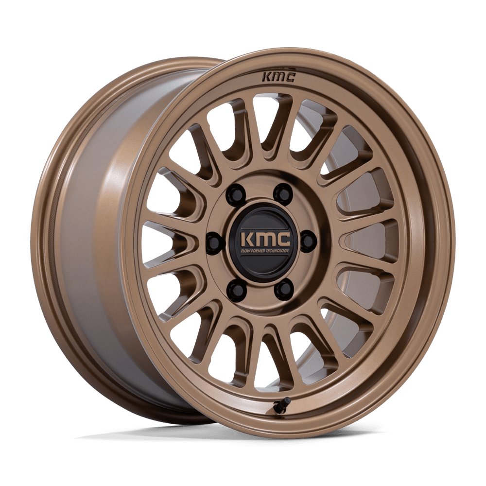 KMC Wheels KM733 Impact FFT 17x8.5 Matte Bronze 25mm ET 84.1mm CB 6x130