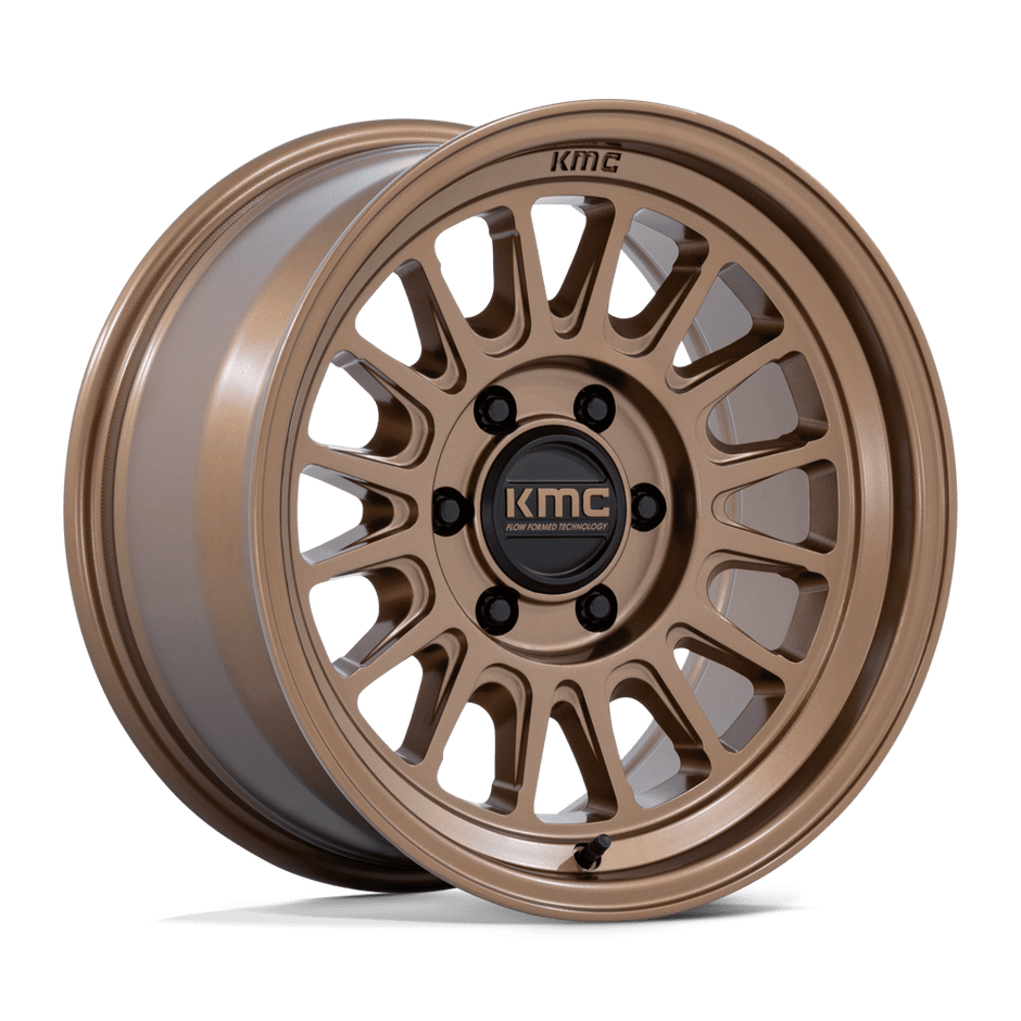 KMC Wheels KM733 Impact FFT 17x8.5 Matte Bronze 25mm ET 84.1mm CB 6x130