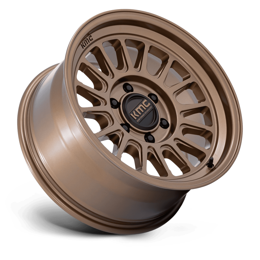 KMC Wheels KM733 Impact FFT 17x8.5 Matte Bronze 25mm ET 84.1mm CB 6x130