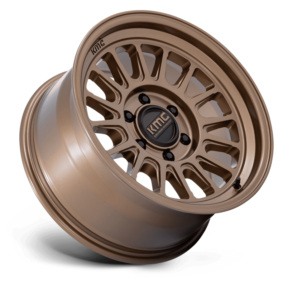 KMC Wheels KM733 Impact FFT 17x8.5 Matte Bronze 25mm ET 84.1mm CB 6x130