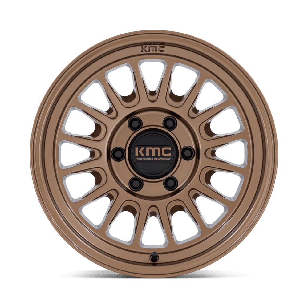 KMC Wheels KM733 Impact FFT 17x8.5 Matte Bronze 25mm ET 84.1mm CB 6x130
