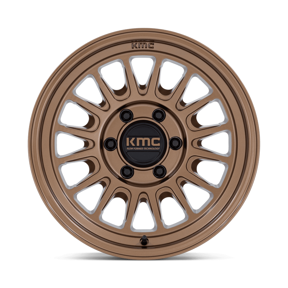 KMC Wheels KM733 Impact FFT 17x8.5 Matte Bronze 25mm ET 84.1mm CB 6x130