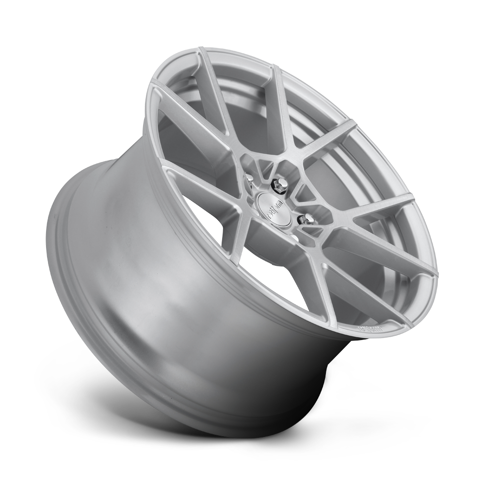 Rotiform R138 KPS 18x8.5 Gloss Silver Brushed 35mm ET 66.56mm CB 5x112