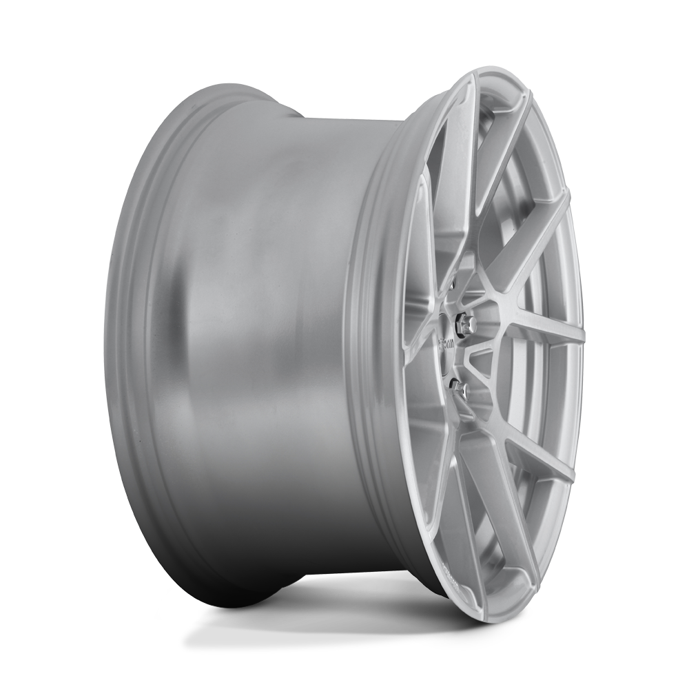 Rotiform R138 KPS 18x8.5 Gloss Silver Brushed 35mm ET 66.56mm CB 5x112