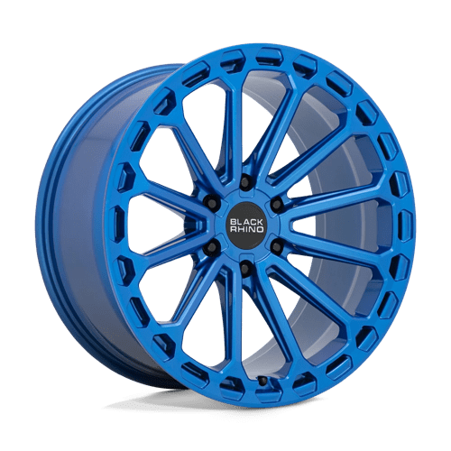 Black Rhino Hard Alloys Kaizen 17x9.5 Dearborn Blue -12mm ET 112.1mm CB 6x139.7