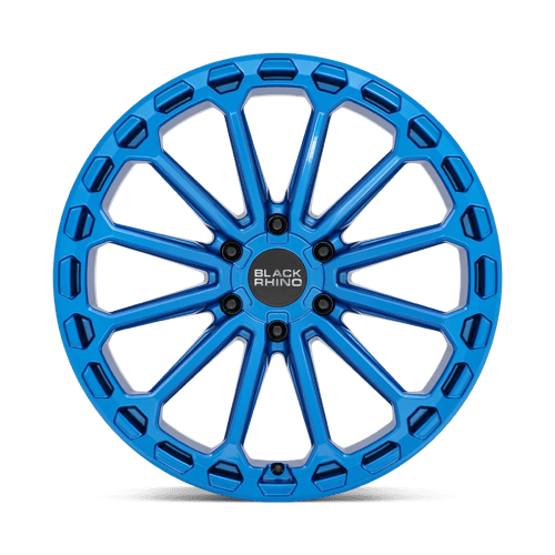 Black Rhino Hard Alloys Kaizen 17x9.5 Dearborn Blue -12mm ET 112.1mm CB 6x139.7