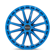 Black Rhino Hard Alloys Kaizen 17x9.5 Dearborn Blue -12mm ET 112.1mm CB 6x139.7