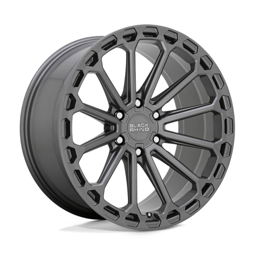 Black Rhino Hard Alloys Kaizen 17x9.5 Matte Gunmetal -12mm ET 112.1mm CB 6x139.7