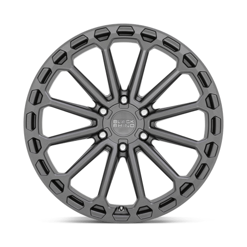 Black Rhino Hard Alloys Kaizen 17x9.5 Matte Gunmetal -12mm ET 112.1mm CB 6x139.7