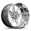 KG1 Forged KC004 Kala-Left Wheel 26x14 Polished -76mm ET 125.1mm CB 8x170