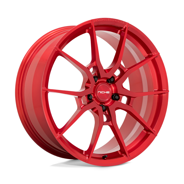Niche T113 Kanan 21x9 Brushed Candy Red 45mm ET 71.5mm CB 5x130
