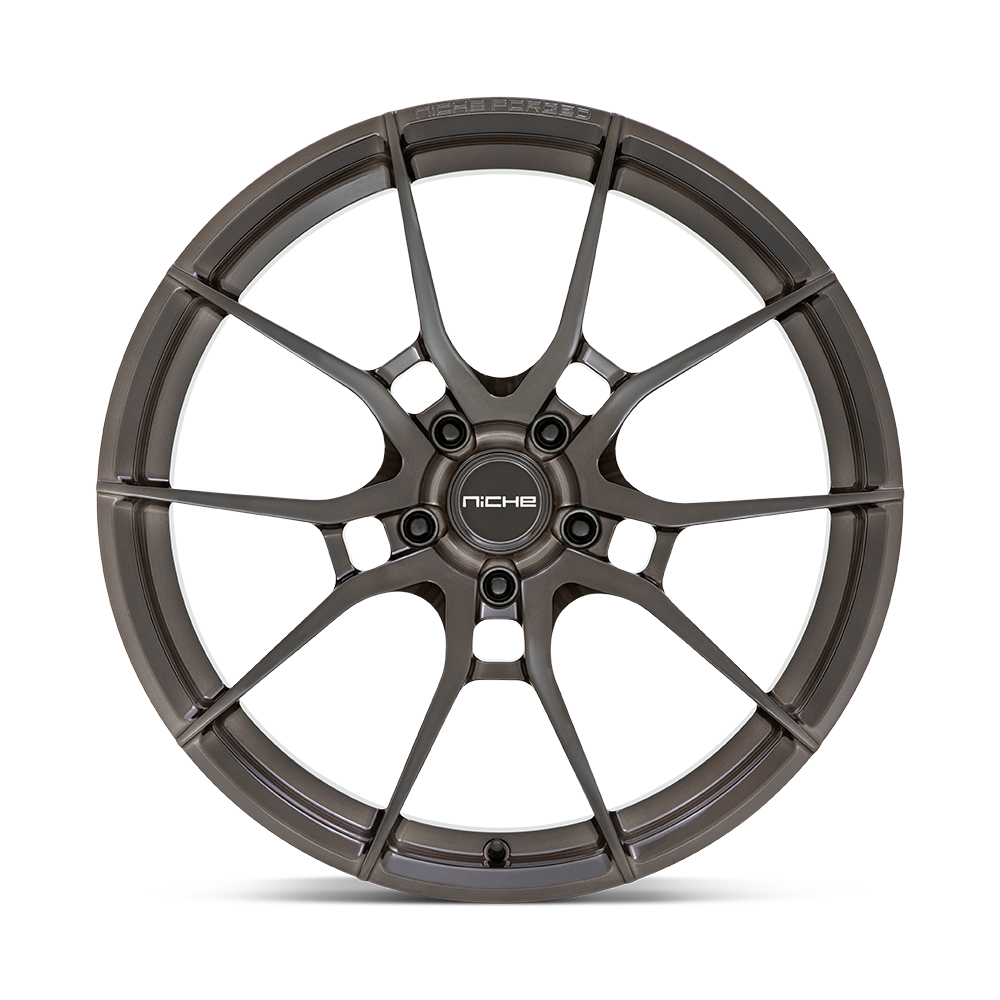 Niche T111 Kanan 20x11.5 Brushed Candy Smoke 40mm ET 70.7mm CB 5x120