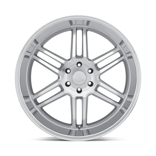 Black Rhino Hard Alloys Katavi 22x10 Silver w/Mirror Cut Face 30mm ET 76.1mm CB 5x114.3