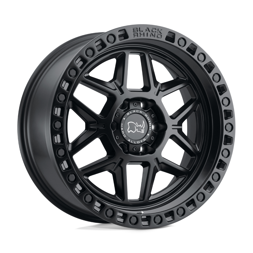 Black Rhino Hard Alloys Kelso 17x9 Matte Black -18mm ET 76.1mm CB 5x114.3