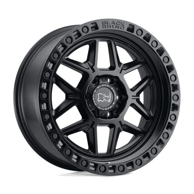 Black Rhino Hard Alloys Kelso 17x9 Matte Black -12mm ET 112.1mm CB 6x139.7