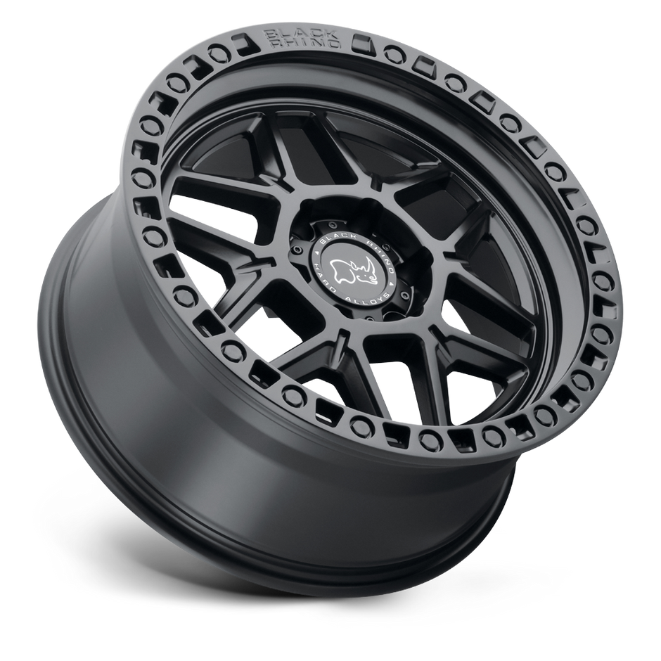 Black Rhino Hard Alloys Kelso 17x9 Matte Black -18mm ET 76.1mm CB 5x114.3