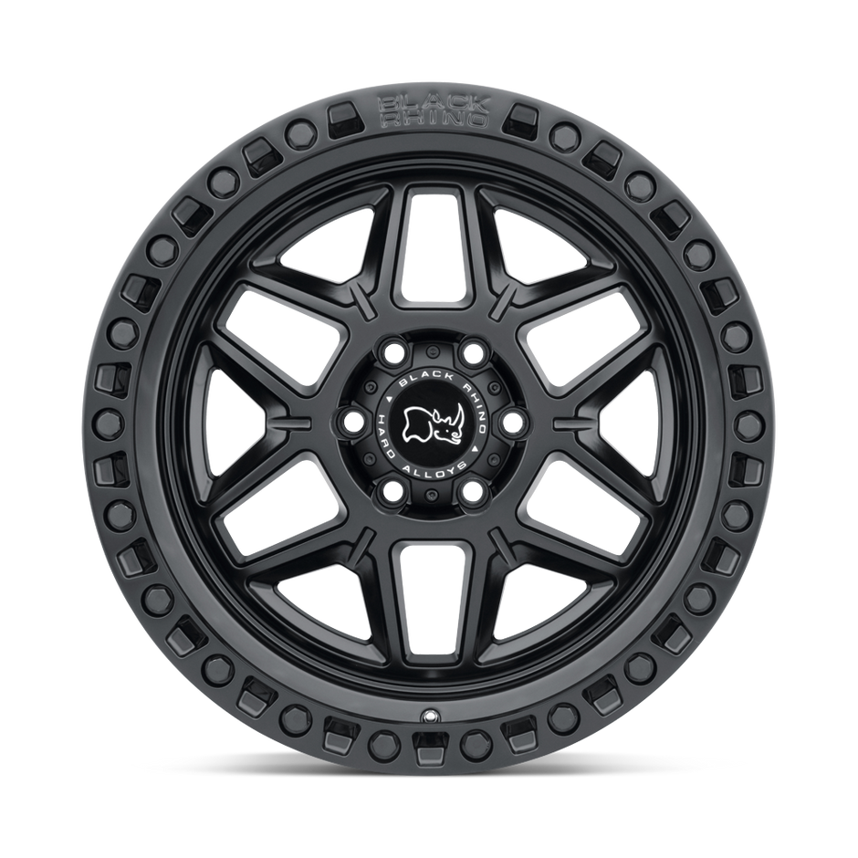Black Rhino Hard Alloys Kelso 17x9 Matte Black -18mm ET 76.1mm CB 5x114.3