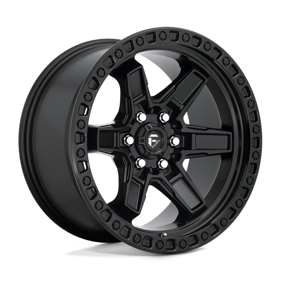 Fuel Wheels D697 Kicker 17x9 Matte Black -12mm ET 71.5mm CB 5x127
