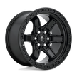 Fuel Wheels D697 Kicker 17x9 Matte Black -12mm ET 71.5mm CB 5x127