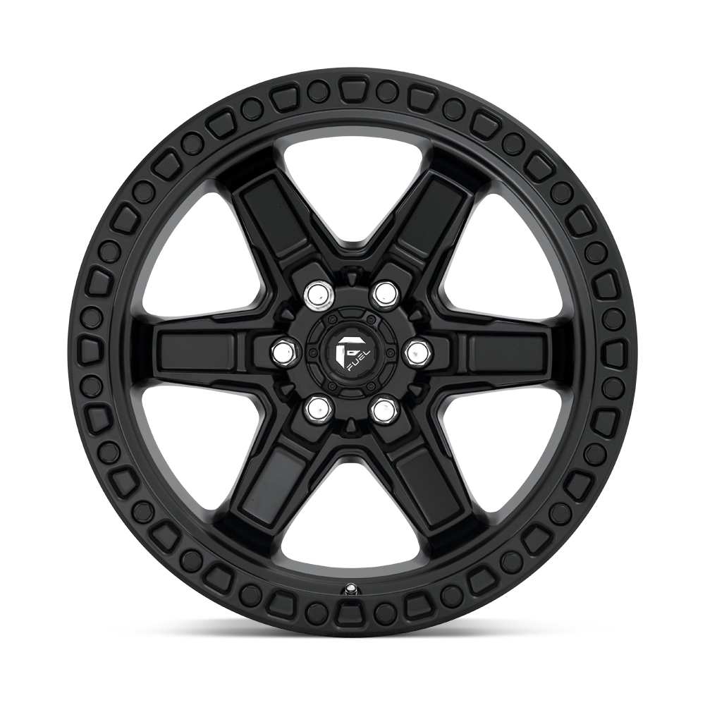 Fuel Wheels D697 Kicker 17x9 Matte Black -12mm ET 71.5mm CB 5x127