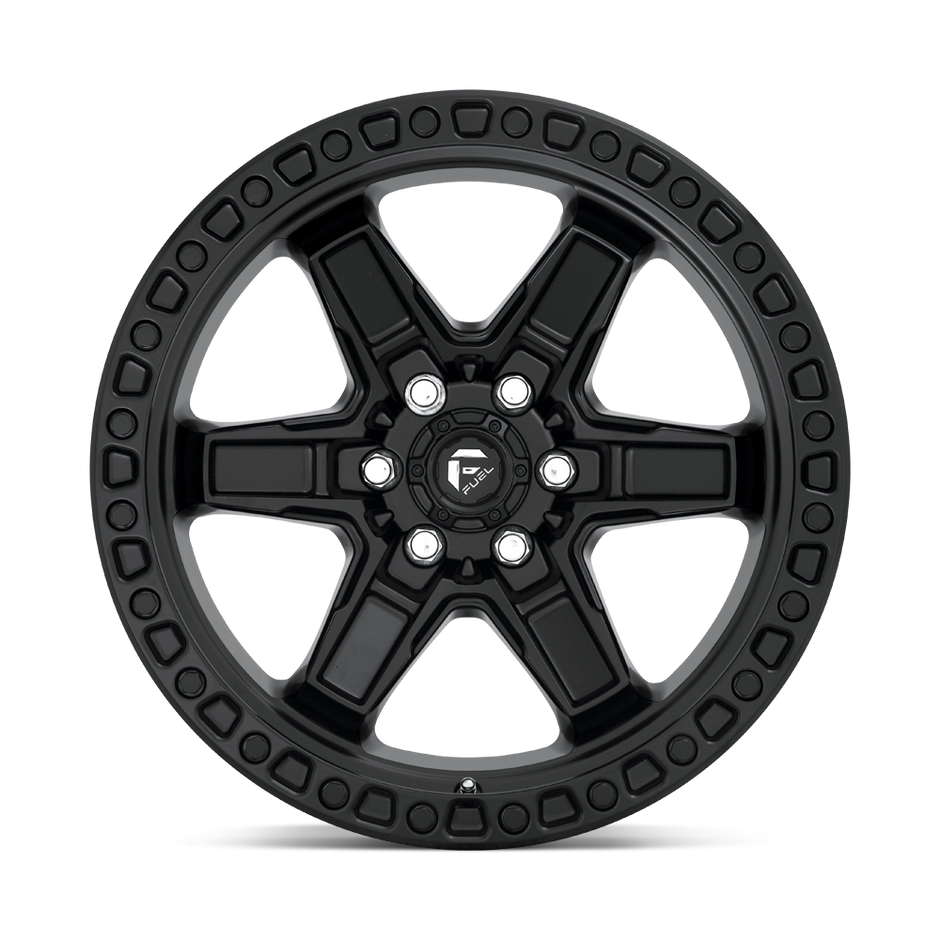 Fuel Wheels D697 Kicker 17x9 Matte Black -12mm ET 71.5mm CB 5x127