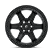 Fuel Wheels D697 Kicker 17x9 Matte Black -12mm ET 71.5mm CB 5x127