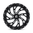 Fuel Wheels D641 Kompressor UTV 18x7 Gloss Black Milled 13mm ET 132mm CB 4x156