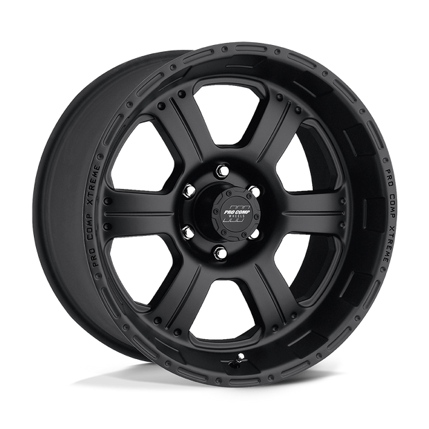 Pro Comp Alloys PA89 Kore 17x9 Flat Black -6mm ET 106.1mm CB 6x139.7