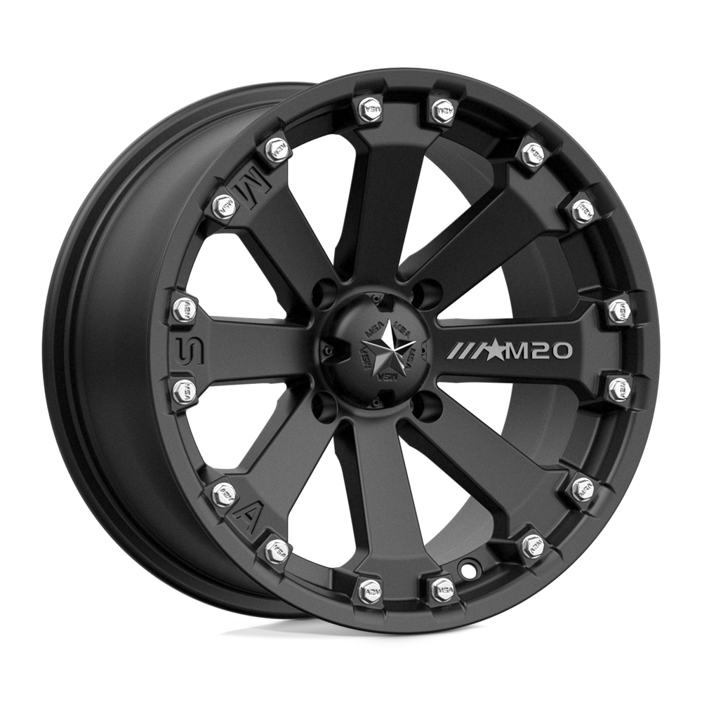 MSA Offroad Wheels M20 Kore 14x7 Matte Black 0mm ET 86mm CB 4x110