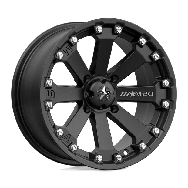 MSA Offroad Wheels M20 Kore 16x7 Matte Black 0mm ET 132mm CB 4x156