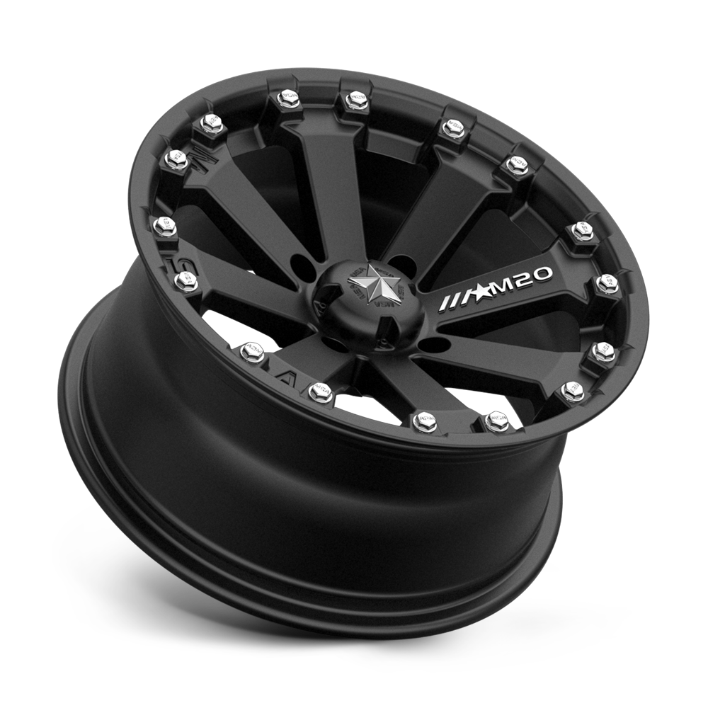 MSA Offroad Wheels M20 Kore 14x7 Matte Black 0mm ET 86mm CB 4x110