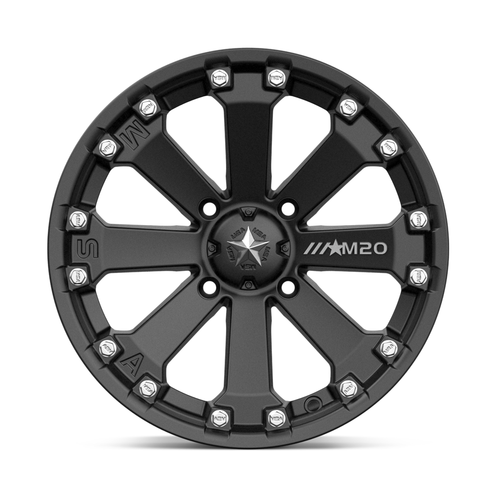MSA Offroad Wheels M20 Kore 14x7 Matte Black 0mm ET 86mm CB 4x110