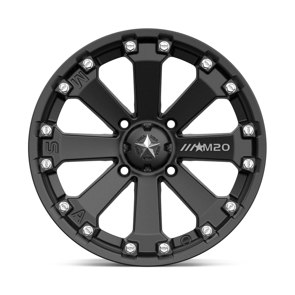 MSA Offroad Wheels M20 Kore 14x7 Matte Black 0mm ET 86mm CB 4x110