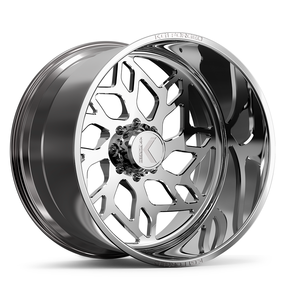 KG1 Forged KF021 Kreator-Right Wheel 24x12 Polished -44mm ET 78.1mm CB 6x139.7