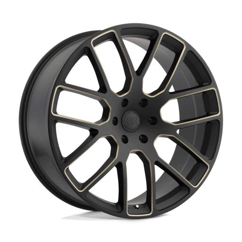 Black Rhino Hard Alloys Kunene 22x9.5 Matte Black w/Dark Tinted Spokes 30mm ET 87.1mm CB 6x135