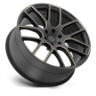 Black Rhino Hard Alloys Kunene 22x9.5 Matte Black w/Dark Tinted Spokes 30mm ET 87.1mm CB 6x135