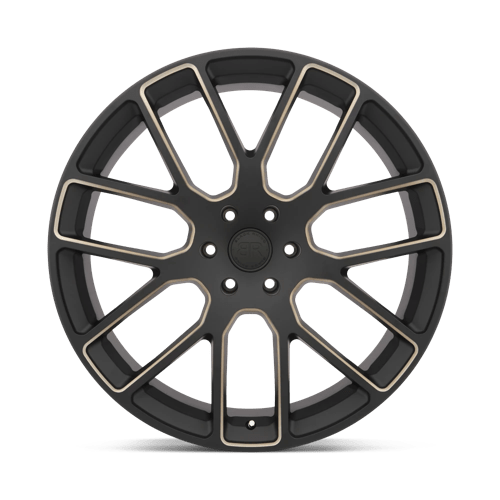 Black Rhino Hard Alloys Kunene 22x9.5 Matte Black w/Dark Tinted Spokes 30mm ET 87.1mm CB 6x135