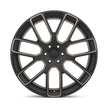 Black Rhino Hard Alloys Kunene 22x9.5 Matte Black w/Dark Tinted Spokes 30mm ET 87.1mm CB 6x135