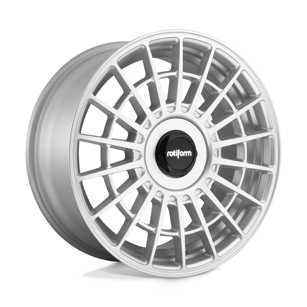 Rotiform R143 LAS-R 17x8 Gloss Silver 40mm ET 70.1mm CB 4x100/4x114.3