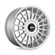 Rotiform R143 LAS-R 17x8 Gloss Silver 40mm ET 70.1mm CB 4x100/4x114.3