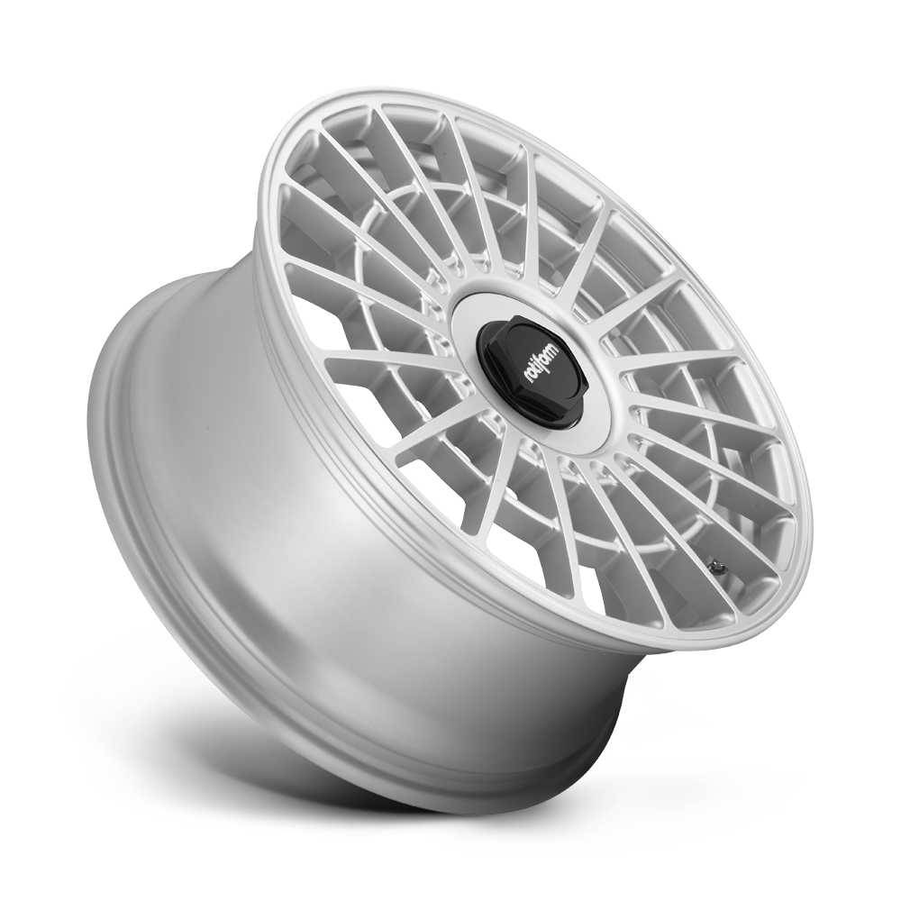 Rotiform R143 LAS-R 17x8 Gloss Silver 40mm ET 70.1mm CB 4x100/4x114.3