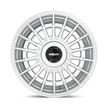 Rotiform R143 LAS-R 17x8 Gloss Silver 40mm ET 70.1mm CB 4x100/4x114.3