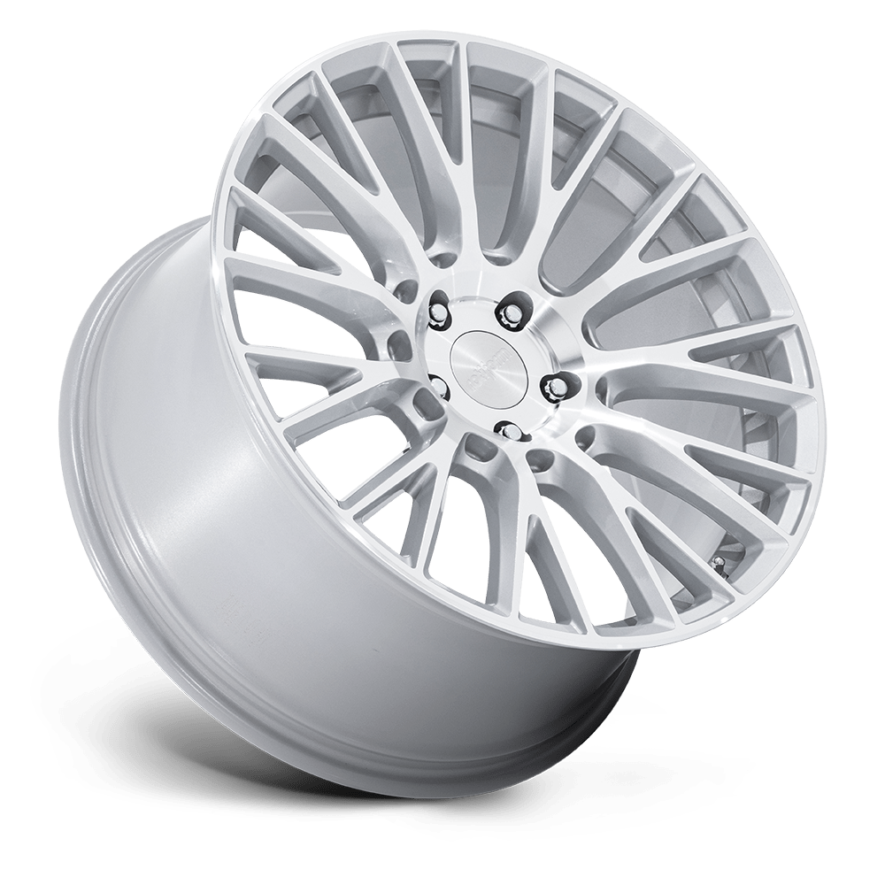 Rotiform RC201 LSE 19x10 Gloss Silver w/Machined Face 40mm ET 72.56mm CB 5x120