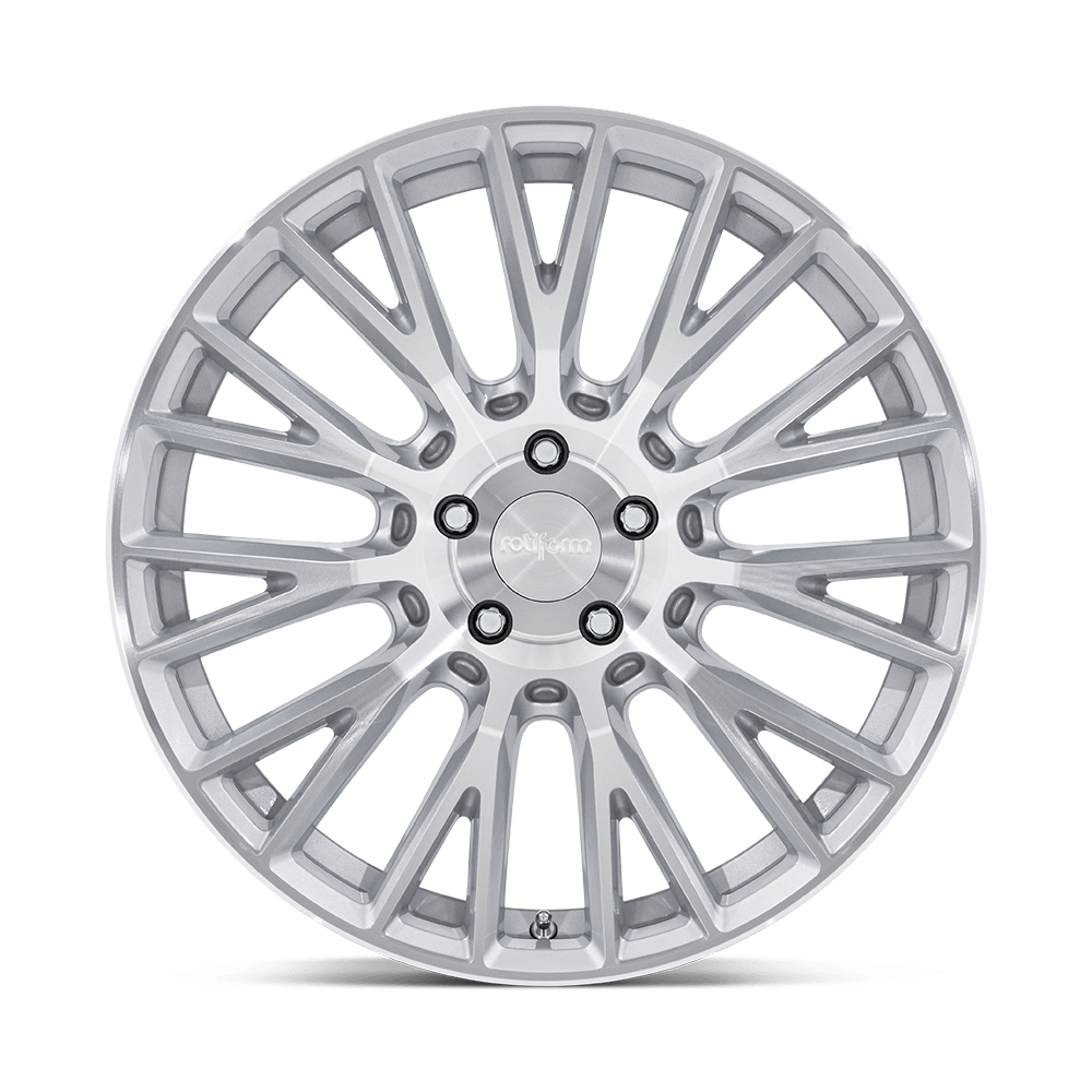Rotiform RC201 LSE 19x10 Gloss Silver w/Machined Face 40mm ET 72.56mm CB 5x120