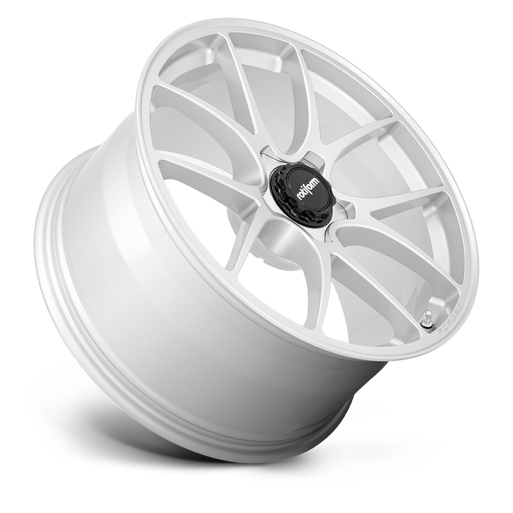 Rotiform R900 LTN 21x12 Gloss Silver 65mm ET 71.5mm CB 5x130